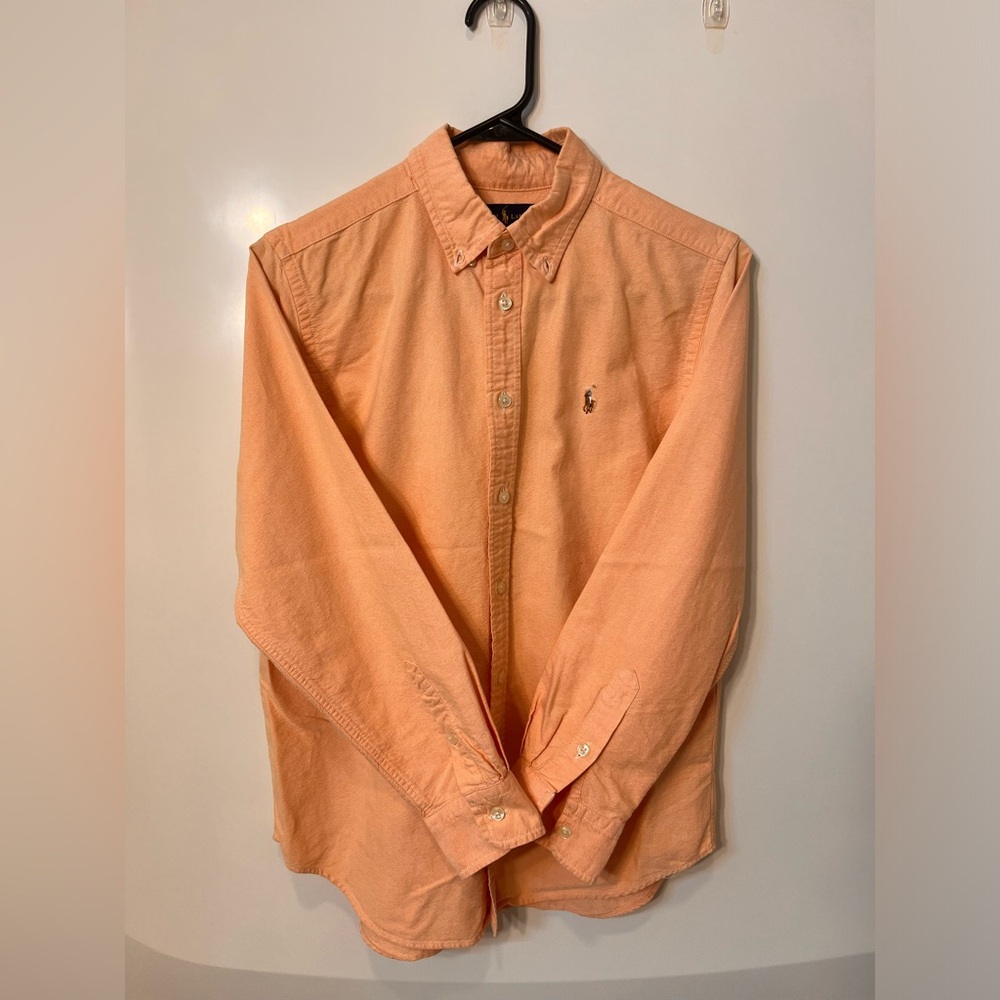 Polo Ralph Lauren Kids Peach Button Down
